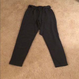 Straight leg trousers